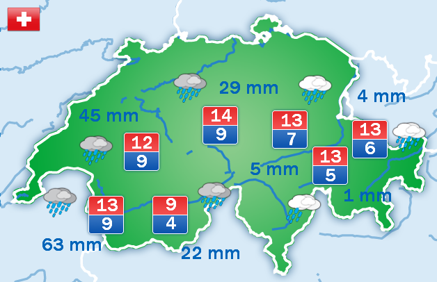 Weersverwachting voor donderdag Weersverwachting voor donderdag